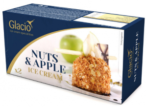 Nuts &  Apple Ice Cream